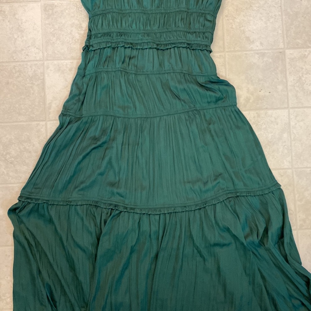Anthropologie Ruched Slip Dress NWT - Picture 13 of 13